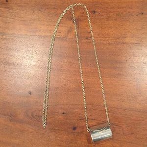 Vintage gorgeous 950 silver purse necklace